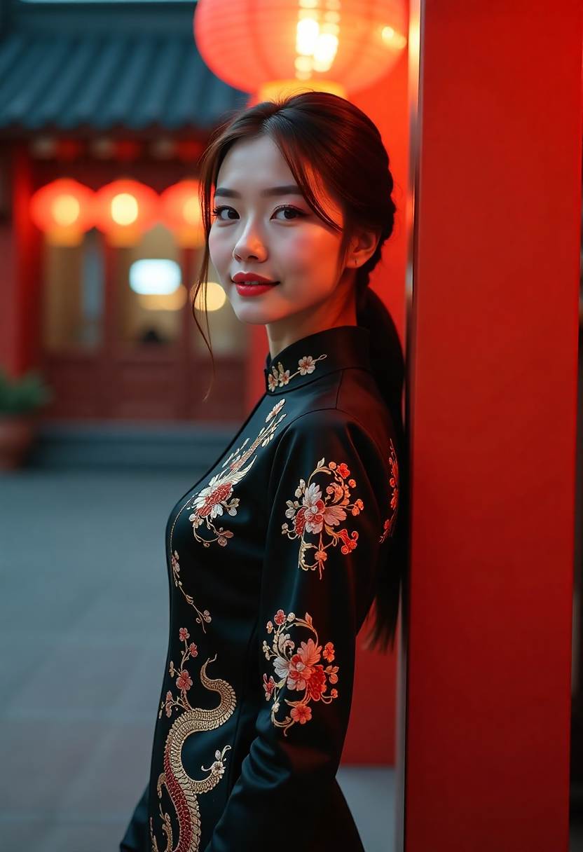 八位乐手围着短片画面即兴配乐